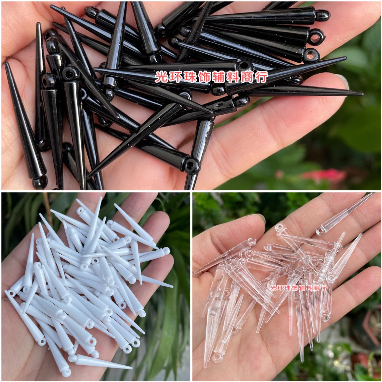 5*35mm亚克力黑色透明吊针服装辅料DIY饰品塑料长条吊珠手工材料,饰品/流行首饰/时尚饰品新,其他DIY饰品配件,淘宝优惠券,粉丝福利购,淘宝优惠卷