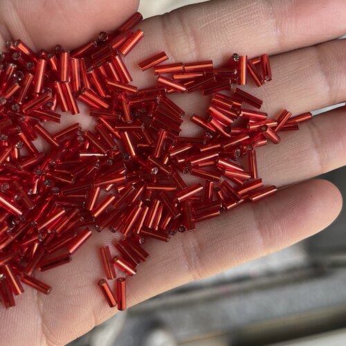 珠管串珠十字绣管珠光环
