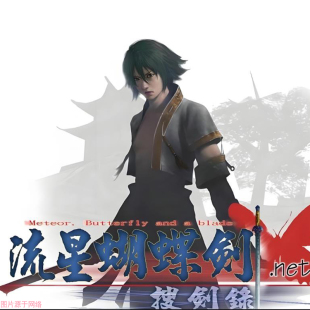 流星蝴蝶剑v1.07v1.08v9.07 角色扮演动作类电脑PC单机游戏 经典