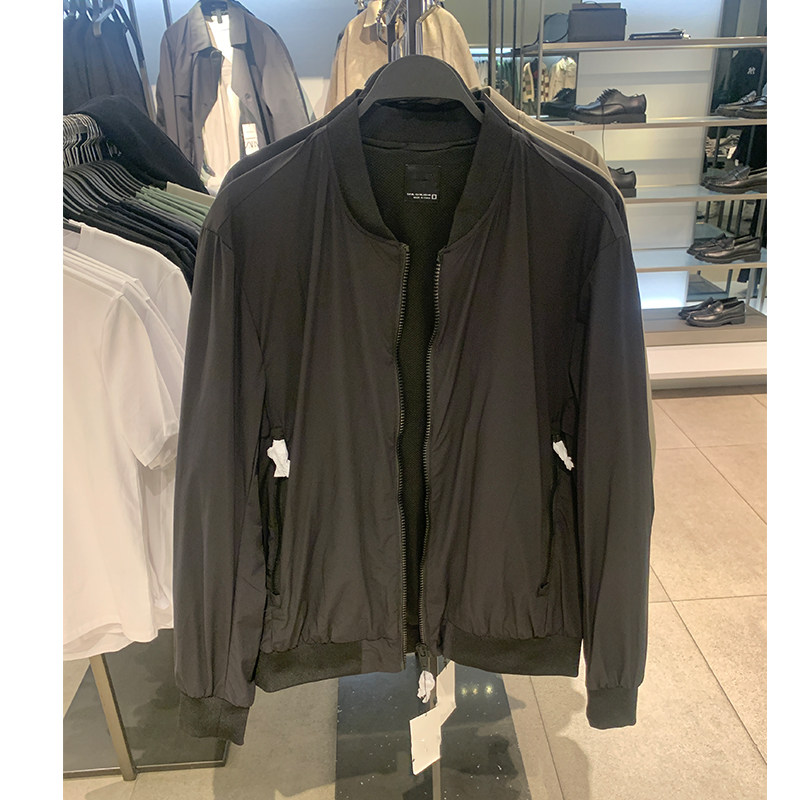 柜429！春季新品男装薄棉服飞行员工装户外夹克ZA3918400外套男春