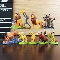 Nine types of Simba the Lion King figurine toys, Lion toys, anime car figurine models and dolls thumbnail 5
