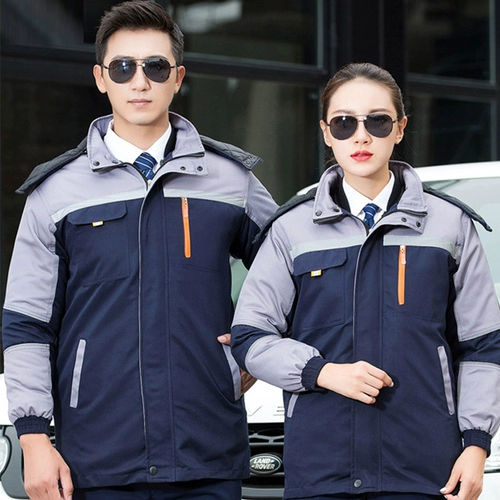 Зимняя куртка для работы, комплект, пуховик, увеличенная толщина, делается под заказ