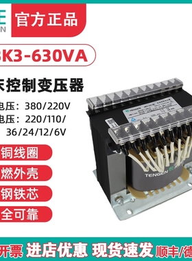天正JBK3-630VA车机床控制变压器380 220 110 36 24 12 6交流全铜