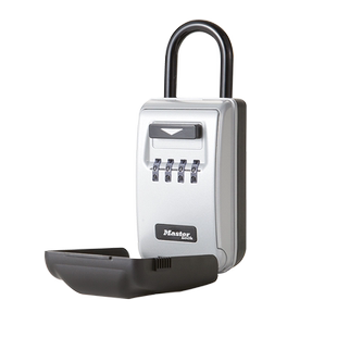 美国玛斯特钥匙密码锁盒子挂钩免安装式夜光钥匙存放盒民宿密码盒