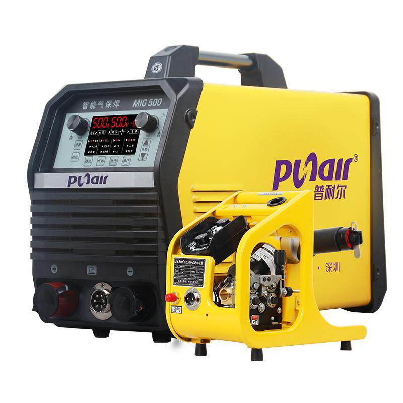 普耐尔mig500工业级分体式380v长焊50汉5-25mm厚板气保焊