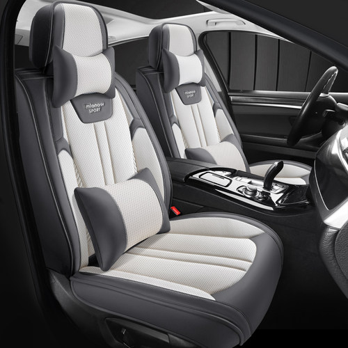 透气纳帕皮四季用高级感全包座套