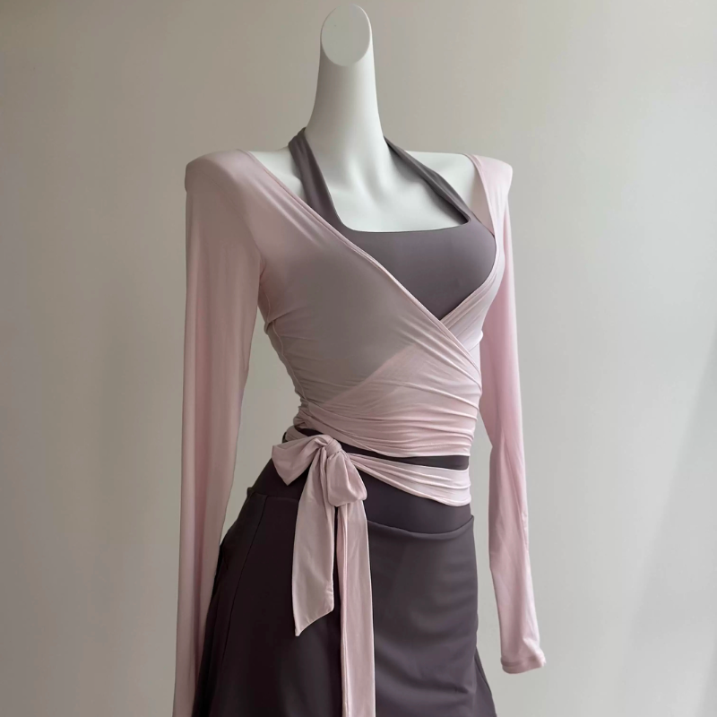 高级感运动套装女透气露背性感瑜伽背心跑步训练运动内衣健身服夏