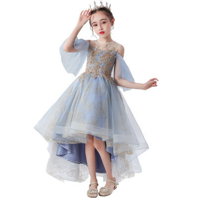 晚礼服洋气小孩生日春秋公主裙