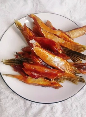 三文鱼鱼鳍温州特产零食下酒菜煎炸蒸洒店同款冷盘菜海货 顺丰