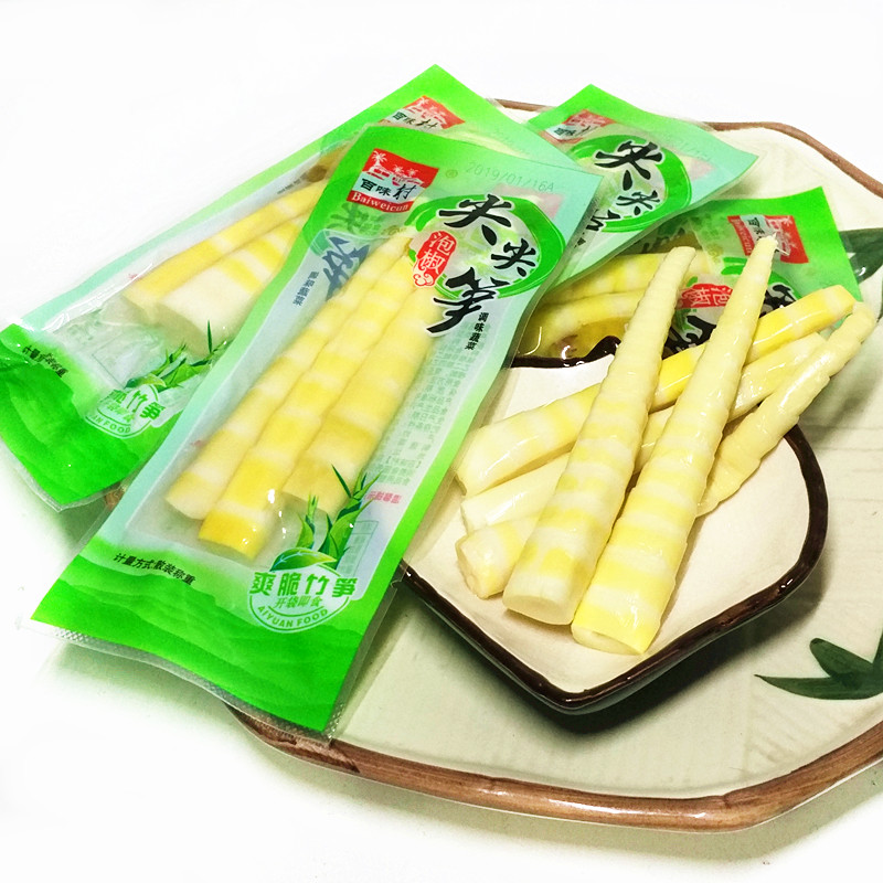 包邮泡椒味罗汉笋尖尖笋百味村