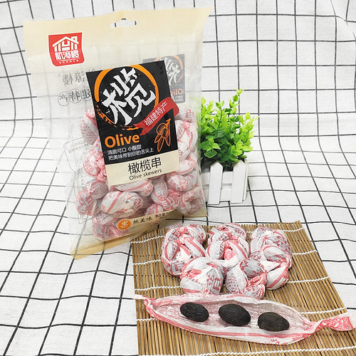 福建特产航漳楼500克香辣橄榄