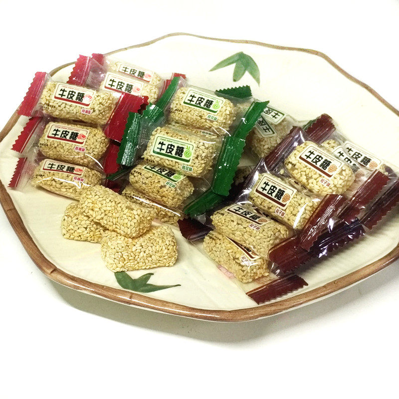 包邮 常盛糖果系列 喜糖 核桃味 桂花味牛皮糖500克 休闲食品软糖