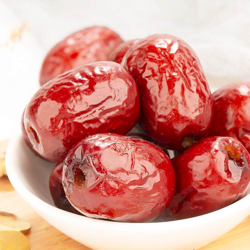 现货好想你450g脆灰枣去核香酥脆灰枣即食红枣无核脆枣零食即食