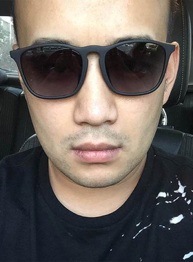 男士太阳眼镜2020新款潮街拍眼镜近视开车圆脸女超轻有度数的墨镜