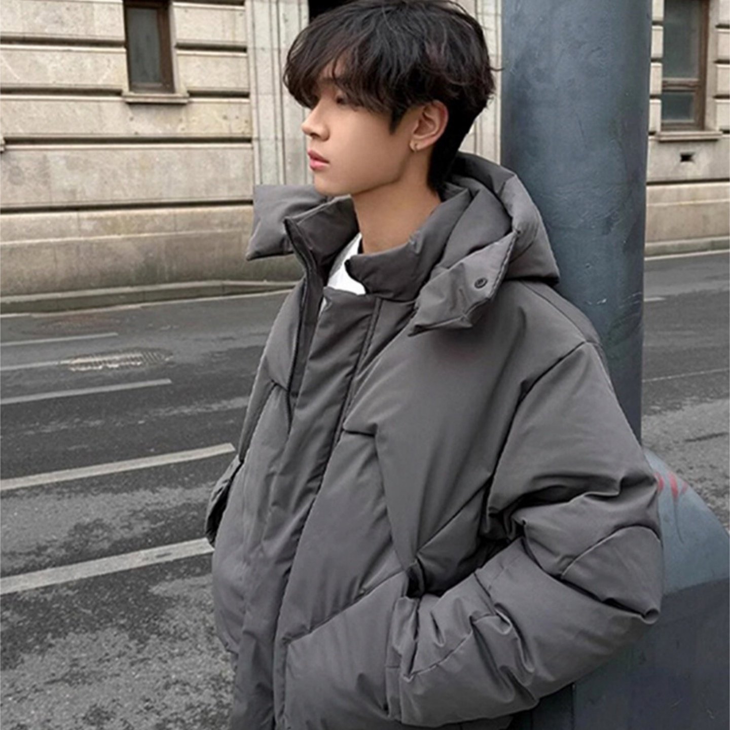 cleanfit解构短款棉服男款冬季连帽棉衣外套美式复古情侣保暖棉袄,男装,棉衣,淘宝优惠券,粉丝福利购,淘宝优惠卷