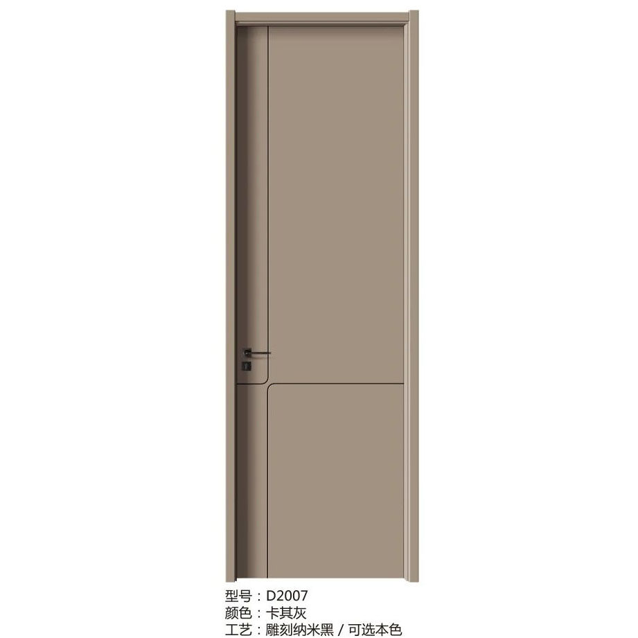 多层实木门房门套装门无漆木门室内门实木复合门静音门生态门