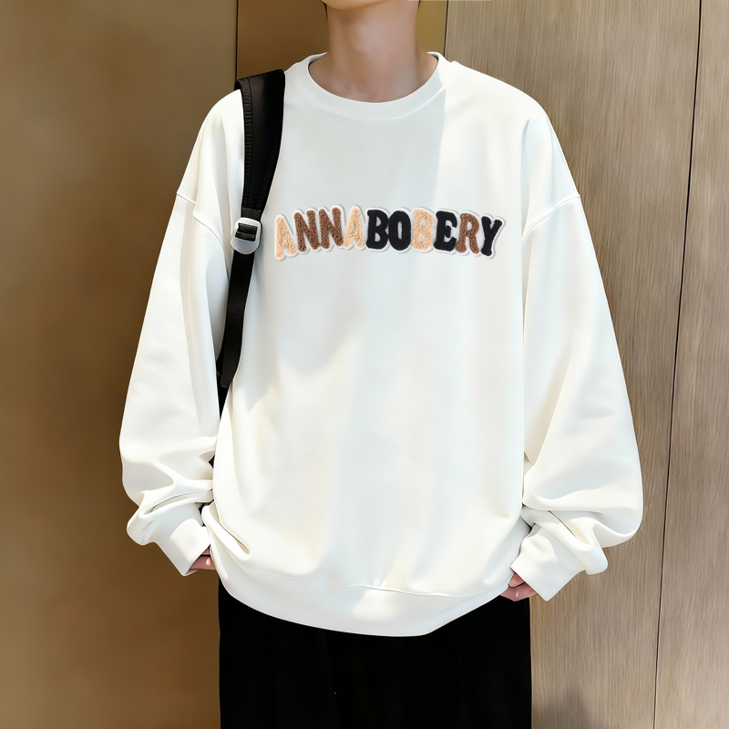 6626*P28美式重磅华棉卫衣男女春季新款圆领百搭上衣宽松休闲外套，女装短外套，星座414A-2（原B215-2）