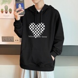 7022*P45美式复古卫衣男士秋季ins潮牌高街连帽休闲外套宽松上衣，男装卫衣，星座414A-2（原B215-2）