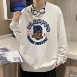 6111*P35美式嘻哈高街圆领卫衣男春秋季宽松百搭长袖上衣休闲外套，男装卫衣，星座414A-2（原B215-2）