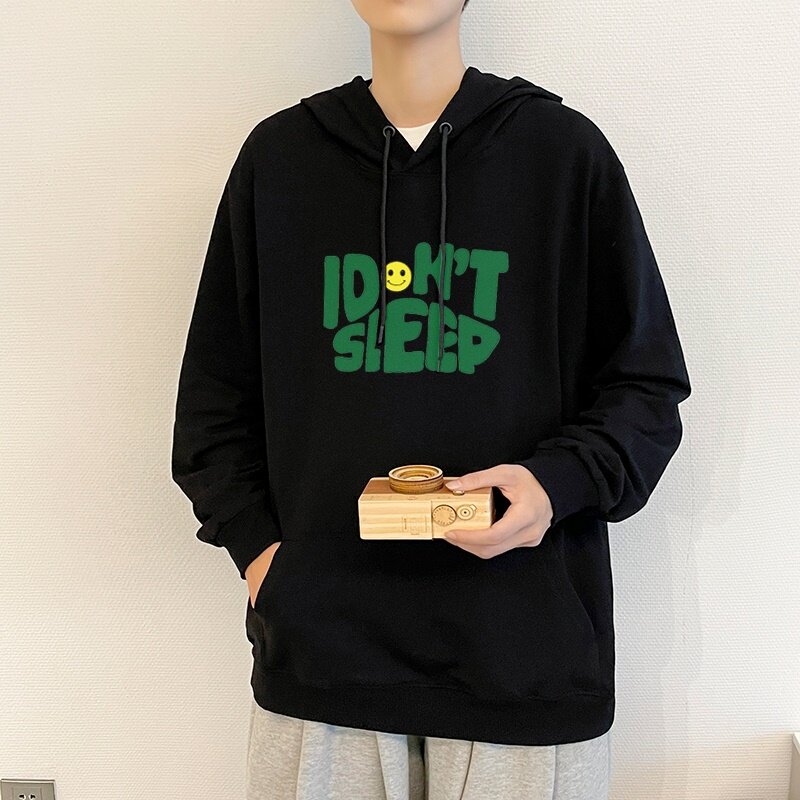 7019*P45潮牌ins连帽卫衣男女春秋季帽衫cityboy宽松百搭日系外套,男装卫衣,星座414A-2（原B215-2）