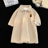 TL40*P35华夫格重磅POLO衫短袖男士夏季新款潮牌宽松翻领休闲T恤，男装T恤，星座414A-2（原B215-2）