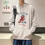 7021*P45港风连帽卫衣男秋季潮ins大码衣服美式高街潮牌百搭外套，男装卫衣，星座414A-2（原B215-2）