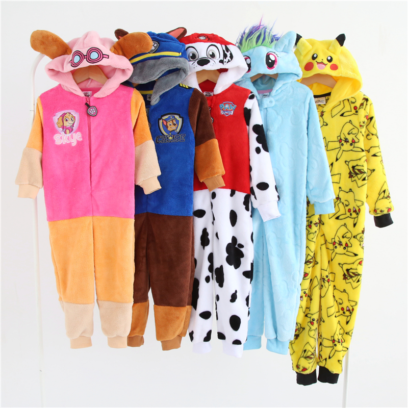 秋冬儿童婴幼儿卡通连体睡衣