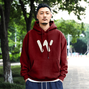 港风潮牌上衣春秋冬季 连帽卫衣男士 重磅美式 情侣宽松 官网热销