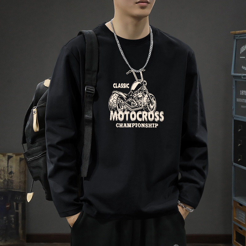 【官网热销】200g重磅全棉长袖t