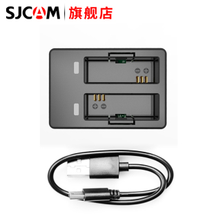 电池充电器双充 SJ4000 运动相机SJ8 SJ10 SJ5000全系列配件 SJ6 SJCAM速影