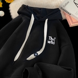 刺绣字母秋季连帽卫衣嘻哈街头潮牌宽松帽衫上衣服AW254P55控75，男装卫衣，星座414A-3（原B215-3）