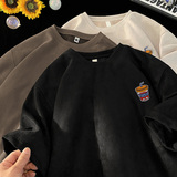 T恤男款夏季麂皮绒美式复古短袖大码潮牌宽松体恤GT235P28控40，商品下架区，星座414A-3（原B215-3）