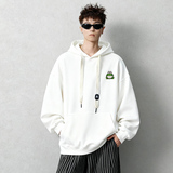 刺绣字母秋季连帽卫衣嘻哈街头潮牌宽松帽衫上衣服AW033P55控75，男装卫衣，星座414A-3（原B215-3）