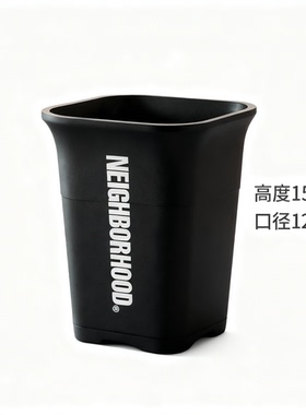 NEIGHBORHOOD SRL塑胶潮流NBHD龙舌兰布纹球黑王丸块根花盆装饰