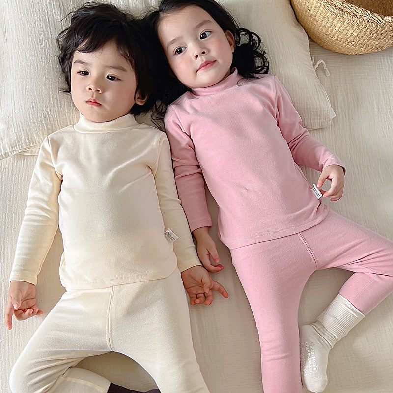 宝宝秋衣秋裤德绒半高领婴幼儿童保暖内衣套装德绒打底男女童睡衣,童装/婴儿装/亲子装,家居服套装,淘宝优惠券,粉丝福利购,淘宝优惠卷