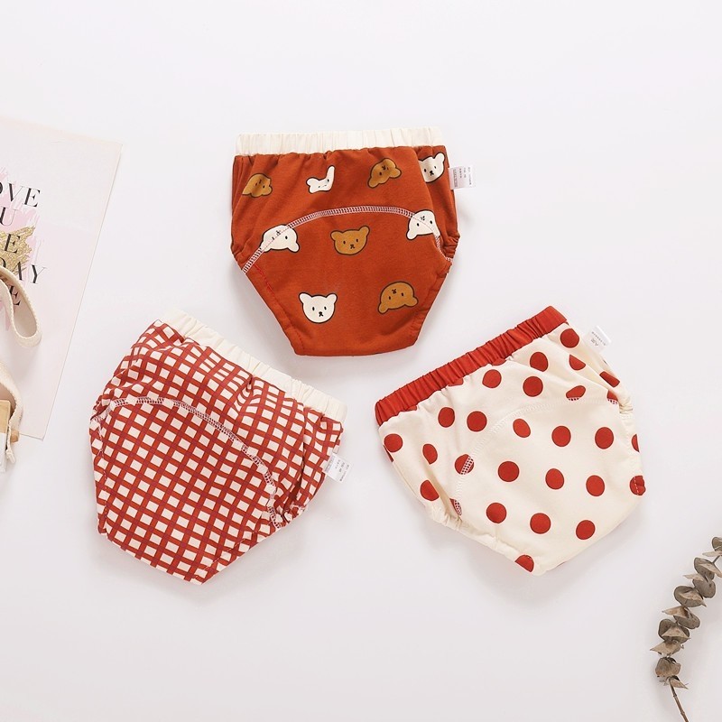 宝宝训练裤男女婴儿童隔尿内裤可洗戒尿布裤如厕戒尿不湿夏季透