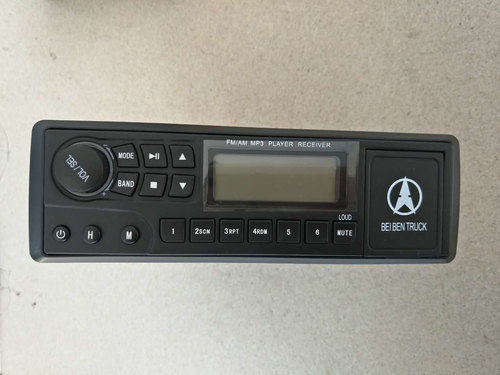 北奔重卡北方奔驰V3ETNG80原厂驾驶室收音机MP3蓝牙插卡收放机