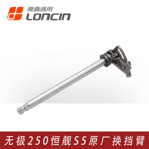 隆鑫无极250恒舰S5发动机换挡轴