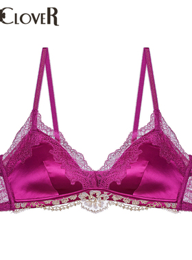【新品】兰卡文闪耀派对系列无托模杯文胸三角杯内衣LC17US1