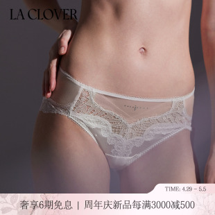 内裤 LACLOVER兰卡文波西塔诺系列中腰三角裤 新品 女LC22XC1