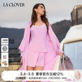 CLOVER 兰卡文 绮梦仙境睡袍晨袍女家居服LC48ZL1 25春夏