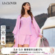 CLOVER 兰卡文 绮梦仙境睡袍晨袍女家居服LC48ZL1 25春夏