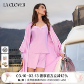 CLOVER 兰卡文 绮梦仙境睡袍晨袍女家居服LC48ZL1 25春夏