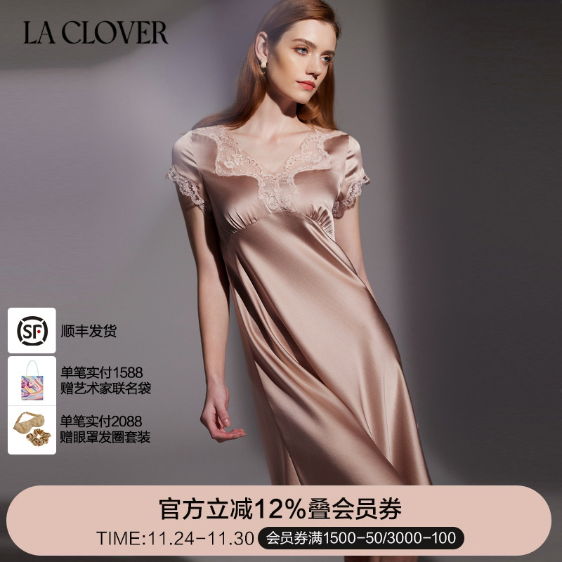 LaClover睡裙古典春夏