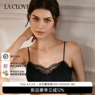 蕾丝内衣1 2抹胸文胸暮色CC15ABK1 CLOVER 26春夏 兰卡文