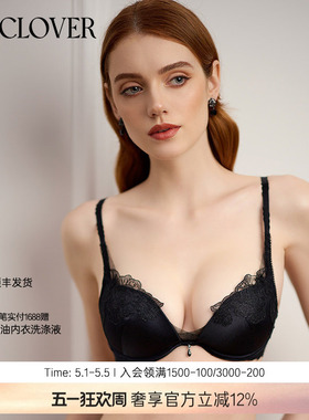 兰卡文LA CLOVER繁花之境4/4模杯文胸聚拢内衣女LC11YD1