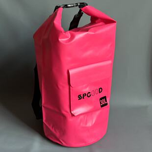 出口美国30L SPGOOD 双肩斜挎防水卷边包 海边游玩冲浪漂流泳衣包