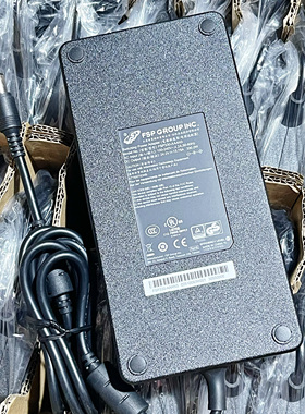 24V13.75A全汉330W适配器FSP330-AAAN3超薄磁环接口外径7.4内5.0