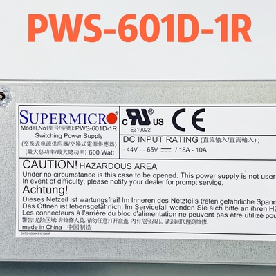 PWS-601D-1R超微SUPERMICR服务器机房电源全新原装正品600W好评多