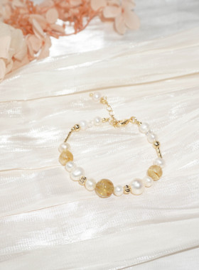 天然淡水珍珠手链手串